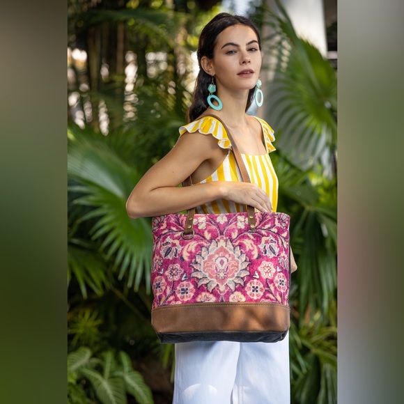 Myra Bag Bags Blossomy Pink Tote Bag Poshmark
